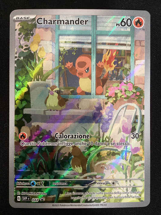 Promo SVP044 Charmander Illustrazione Rara ITA NM