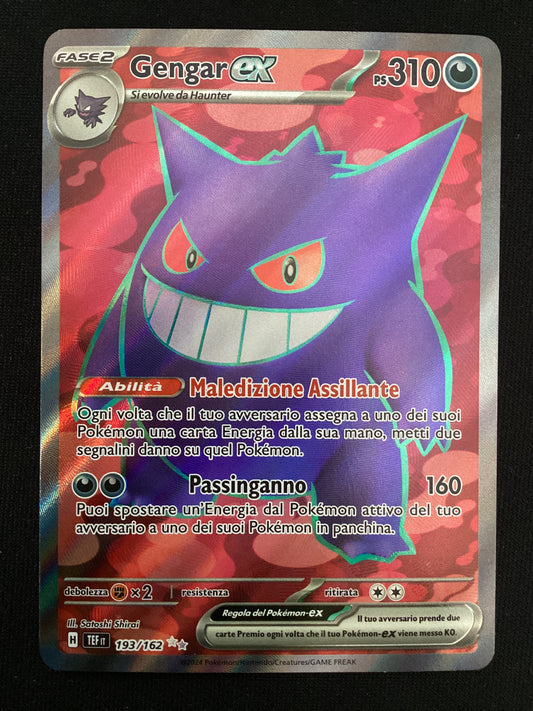 193-162 Gengar ex Full Art TEF Cronoforze ITA NM