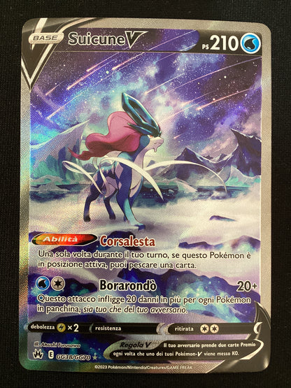 198-159 GG38-GG70 Suicune V Galleria Di Galar CRZ Zenit Regale ITA NM