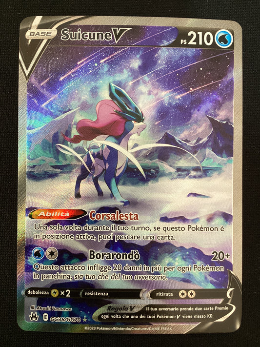198-159 GG38-GG70 Suicune V Galleria Di Galar CRZ Zenit Regale ITA NM