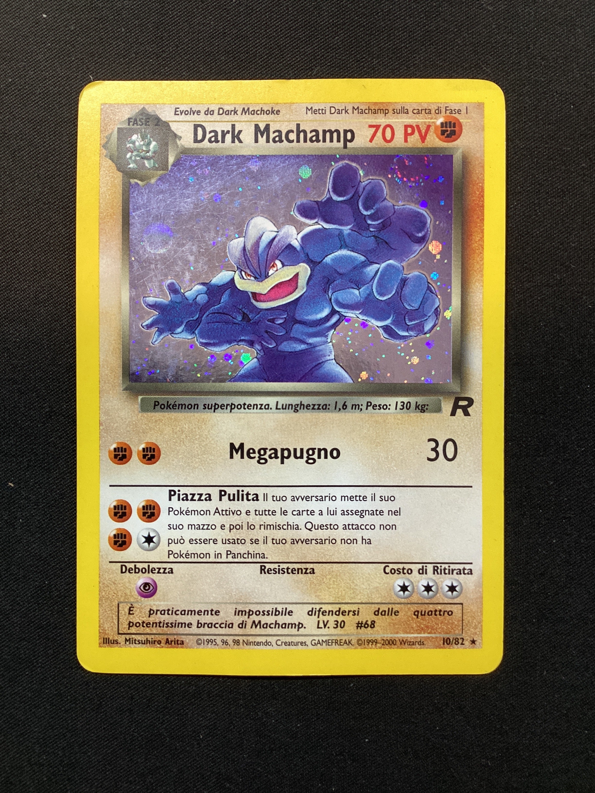 010-082 Dark Machamp Rara RT Team Rocket ITA GOOD