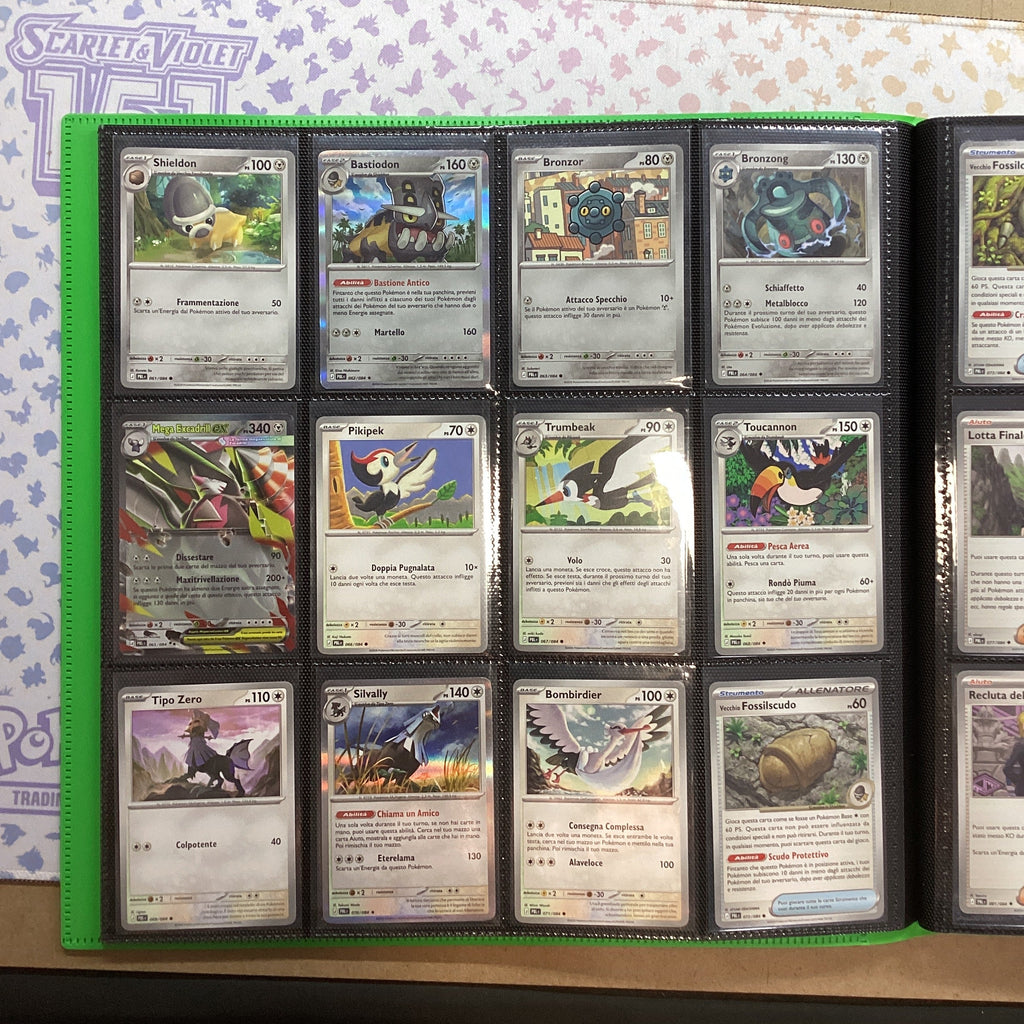 Masterset in serie Buio Pesto - Pokemon Set Regular (Holo-Non Holo-ex) 84 Carte ITA NM + Album