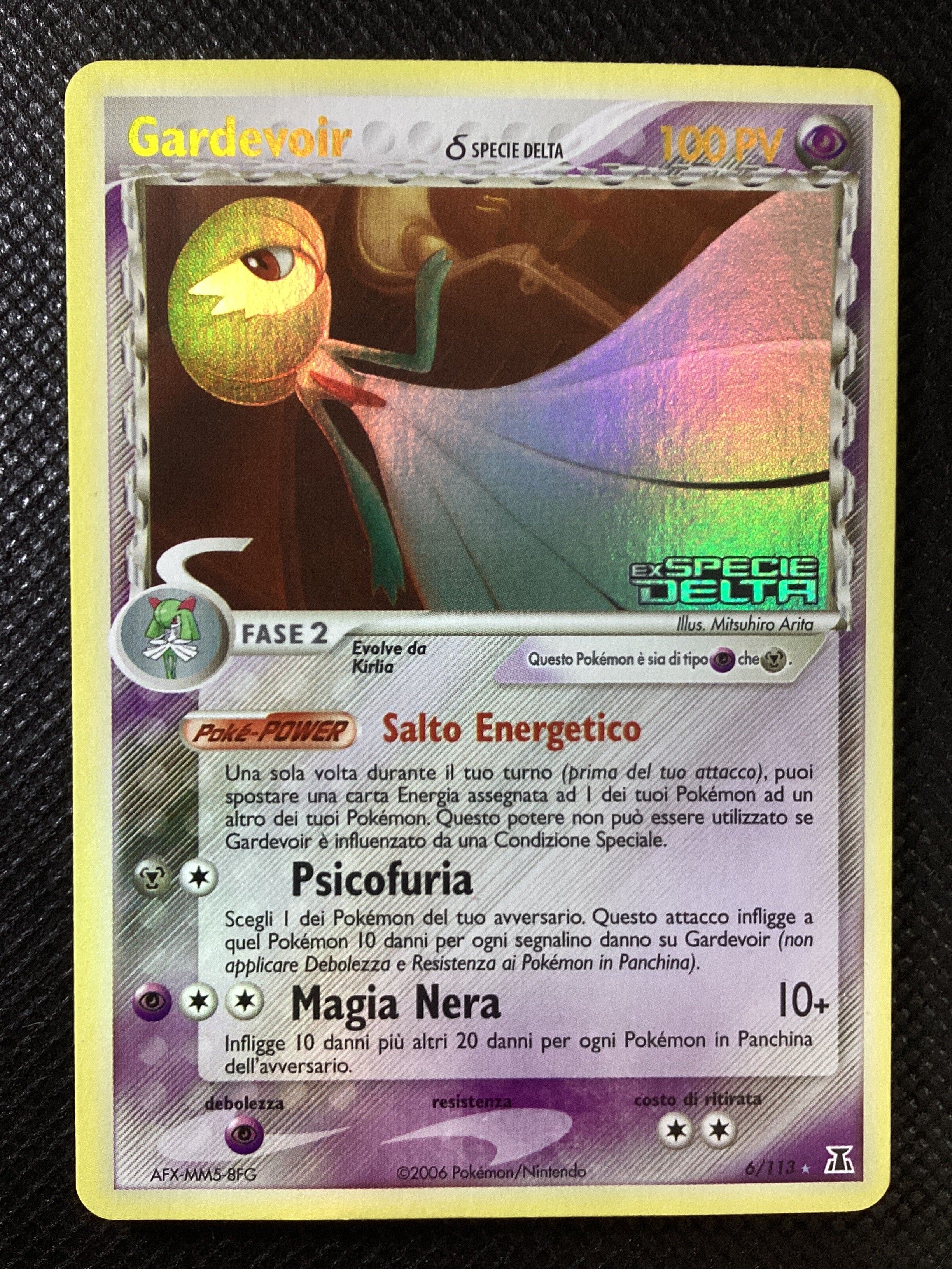 006-113 Gardevoir δ Specie Delta DS EX Delta Species Holo ITA NM