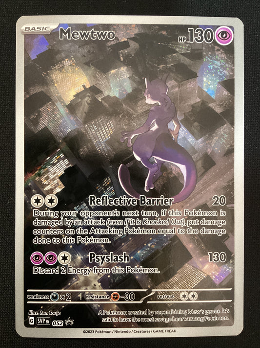 Promo SVP052 Mewtwo Illustrazione Rara ENG NM