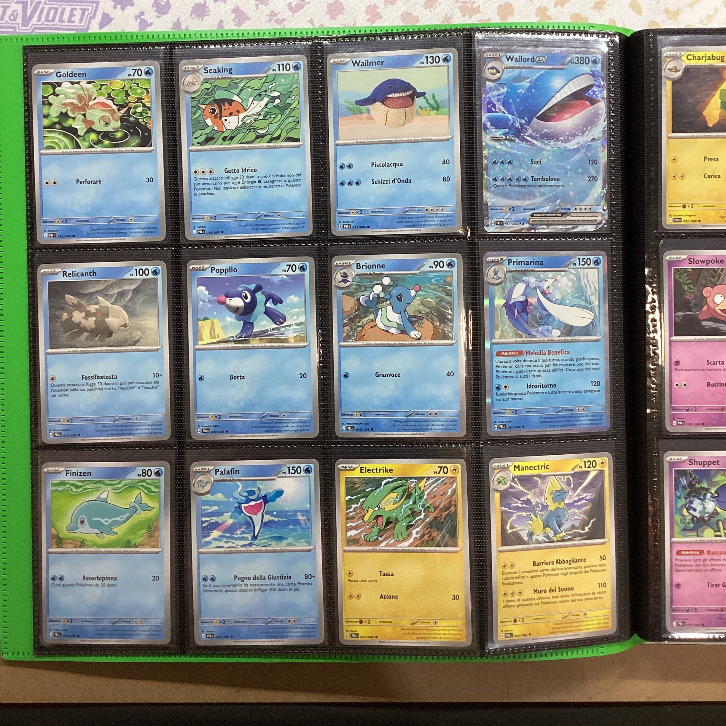 Masterset in serie Buio Pesto - Pokemon Set Regular (Holo-Non Holo-ex) 84 Carte ITA NM + Album