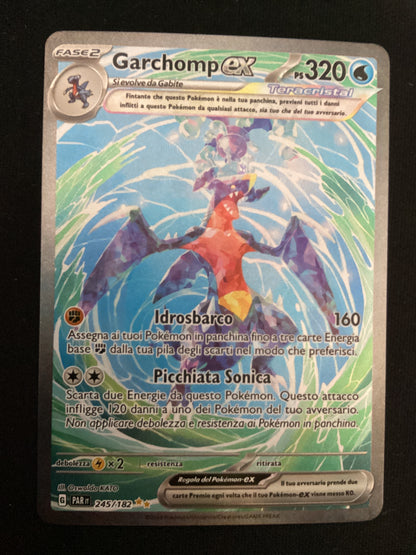 245-182 Garchomp ex Teracristal Alternative Art PAR Paradosso Temporale ITA NM
