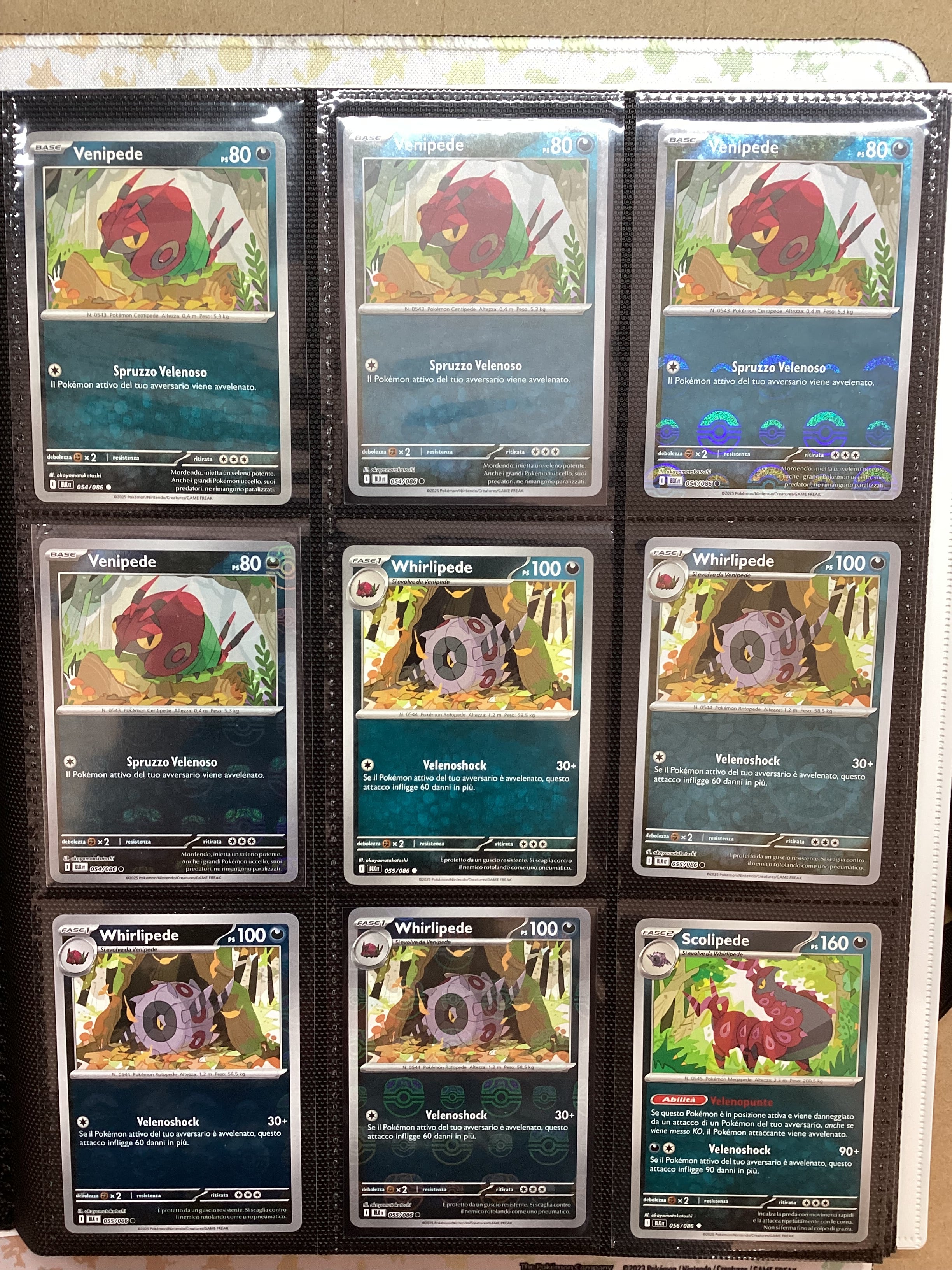Masterset Luce Nera Pokemon (Set Regular + Pokeball + Masterball) 21 Carte Mancanti