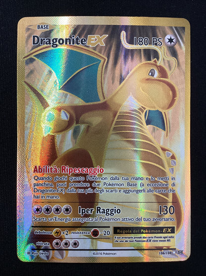 106-108 Dragonite EX Full Art EVO Evoluzioni  ITA EXCELLENT