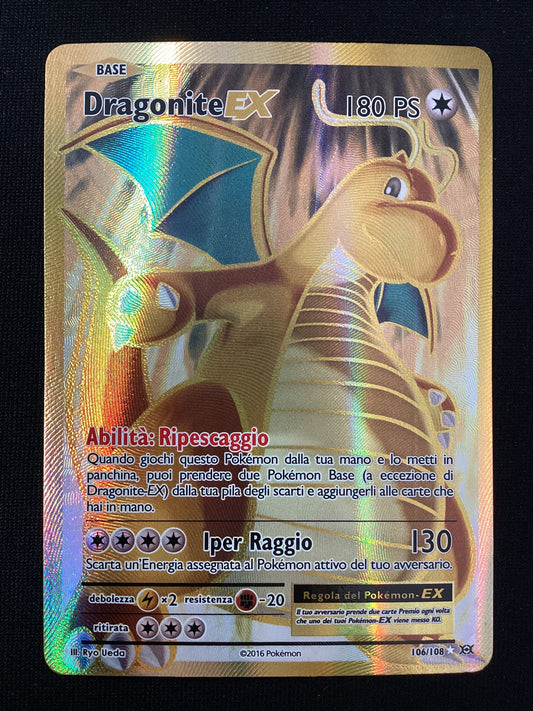 106-108 Dragonite EX Full Art EVO Evoluzioni  ITA EXCELLENT