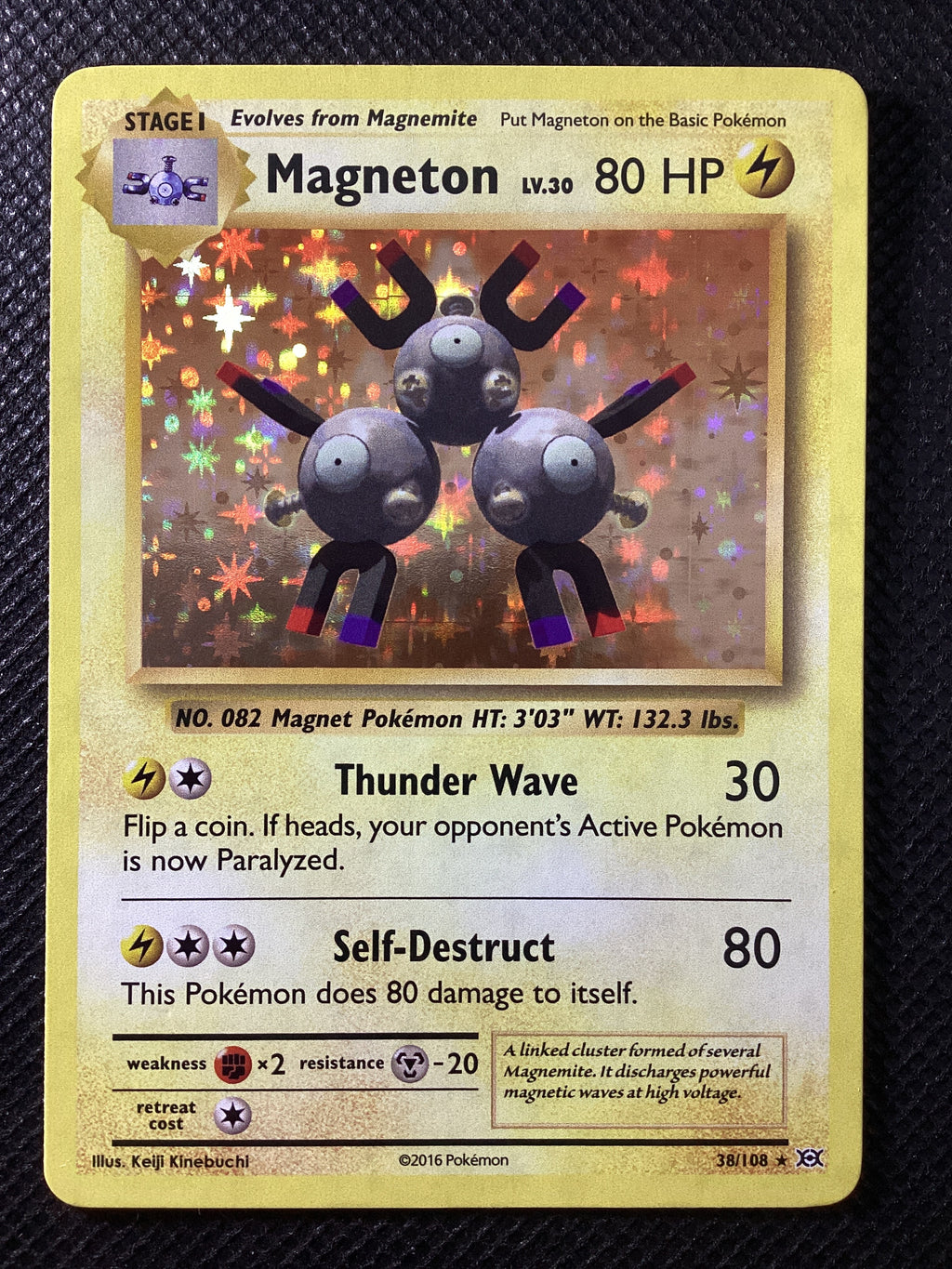 038-108 Magneton LV.30 Holo EVO Evoluzioni ENG NM