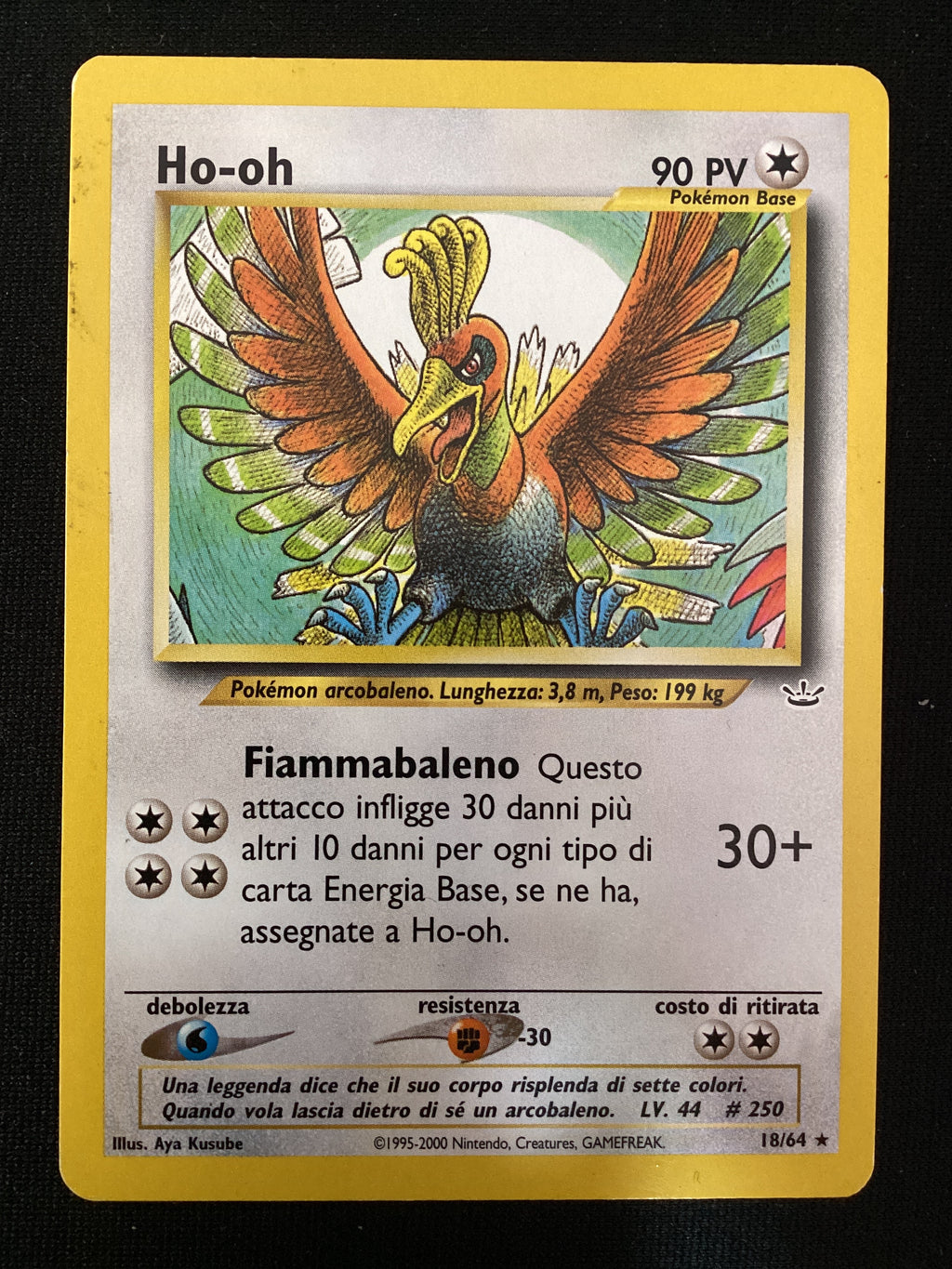 018-064 Ho-Oh Rara UnlimitedI Neon revelation ITA EXCELLENT
