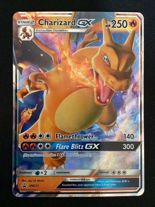 Promo SM211 Charizard GX Promo Sole e Luna  ENG NM