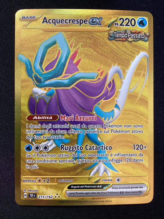 215-162 Acquecrespe ex Gold Rara Segreta TEF Cronoforze  ITA NM
