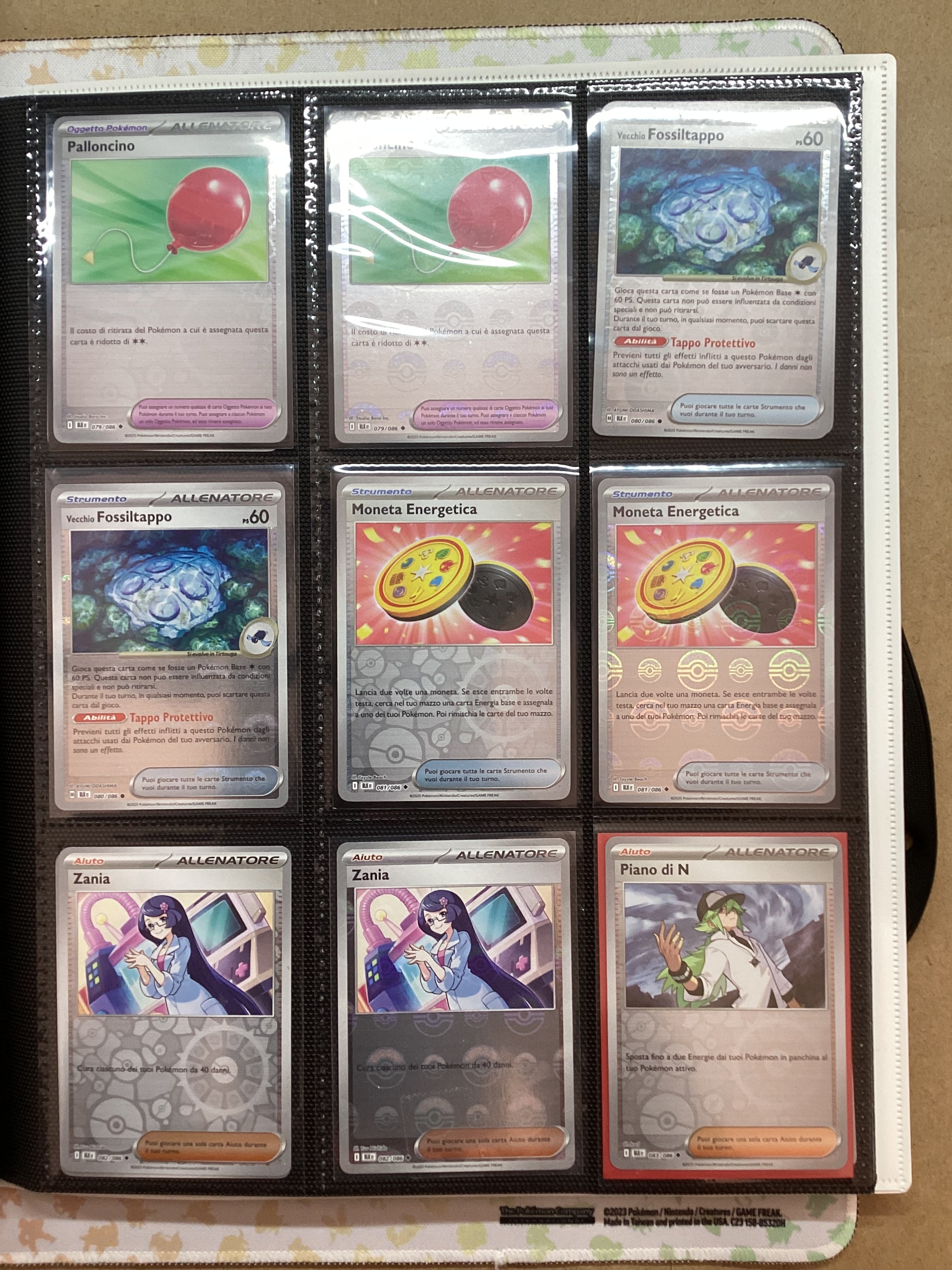 Masterset Luce Nera Pokemon (Set Regular + Pokeball + Masterball) 21 Carte Mancanti