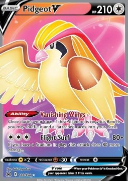 Pidgeot V⁣ - Lost Origin⁣ (Ultra Rare)⁣ [188]
