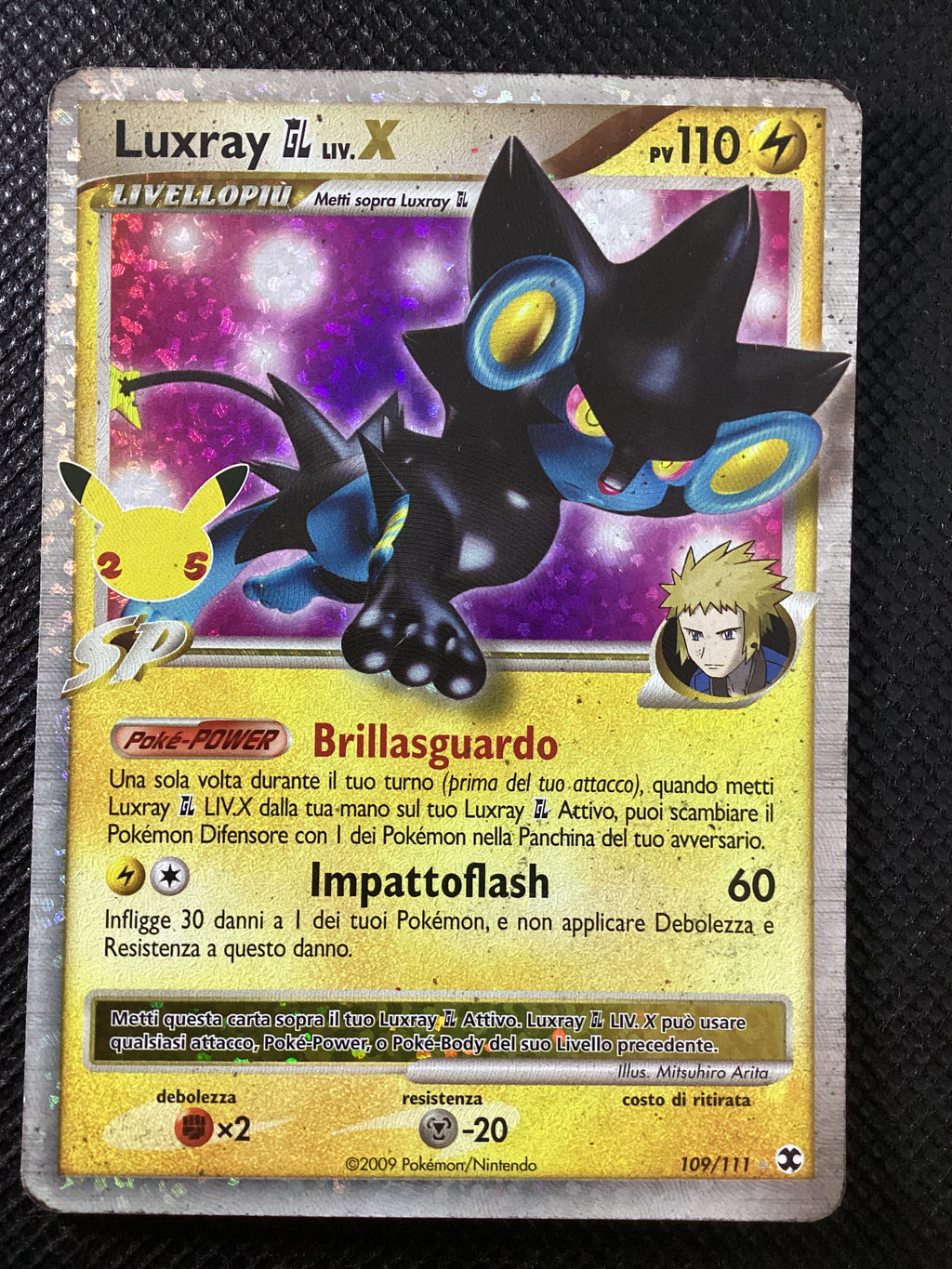042-025 R109-111 Luxray GL LV.X CEL Gran Festa ITA PLAYED