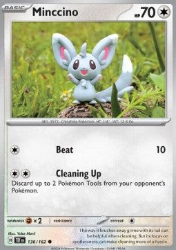 Minccino⁣ - Temporal Forces⁣ (Common)⁣ [136]
