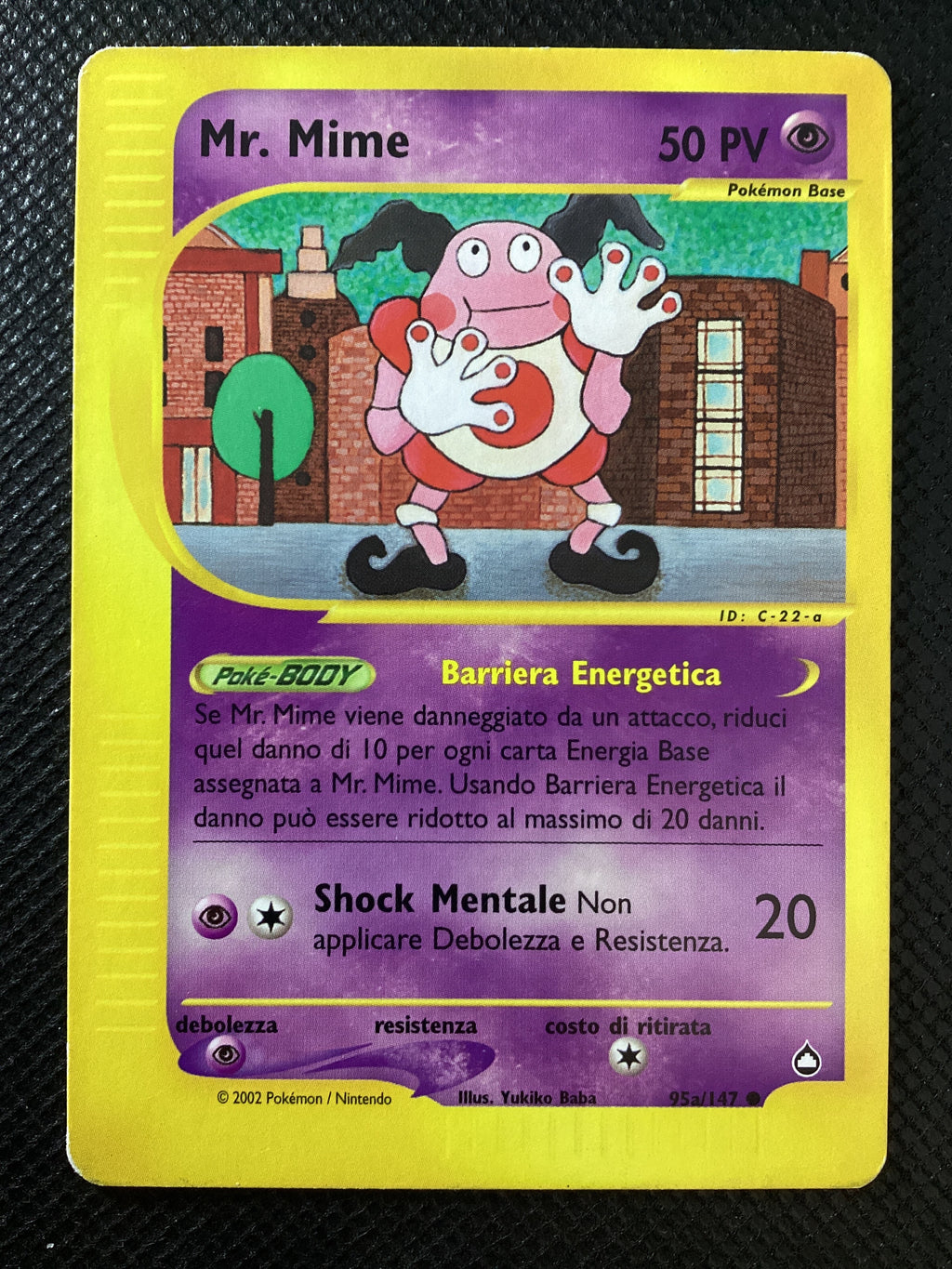 95a-147 Mr. Mime Aquapolis ITA EXCELLENT