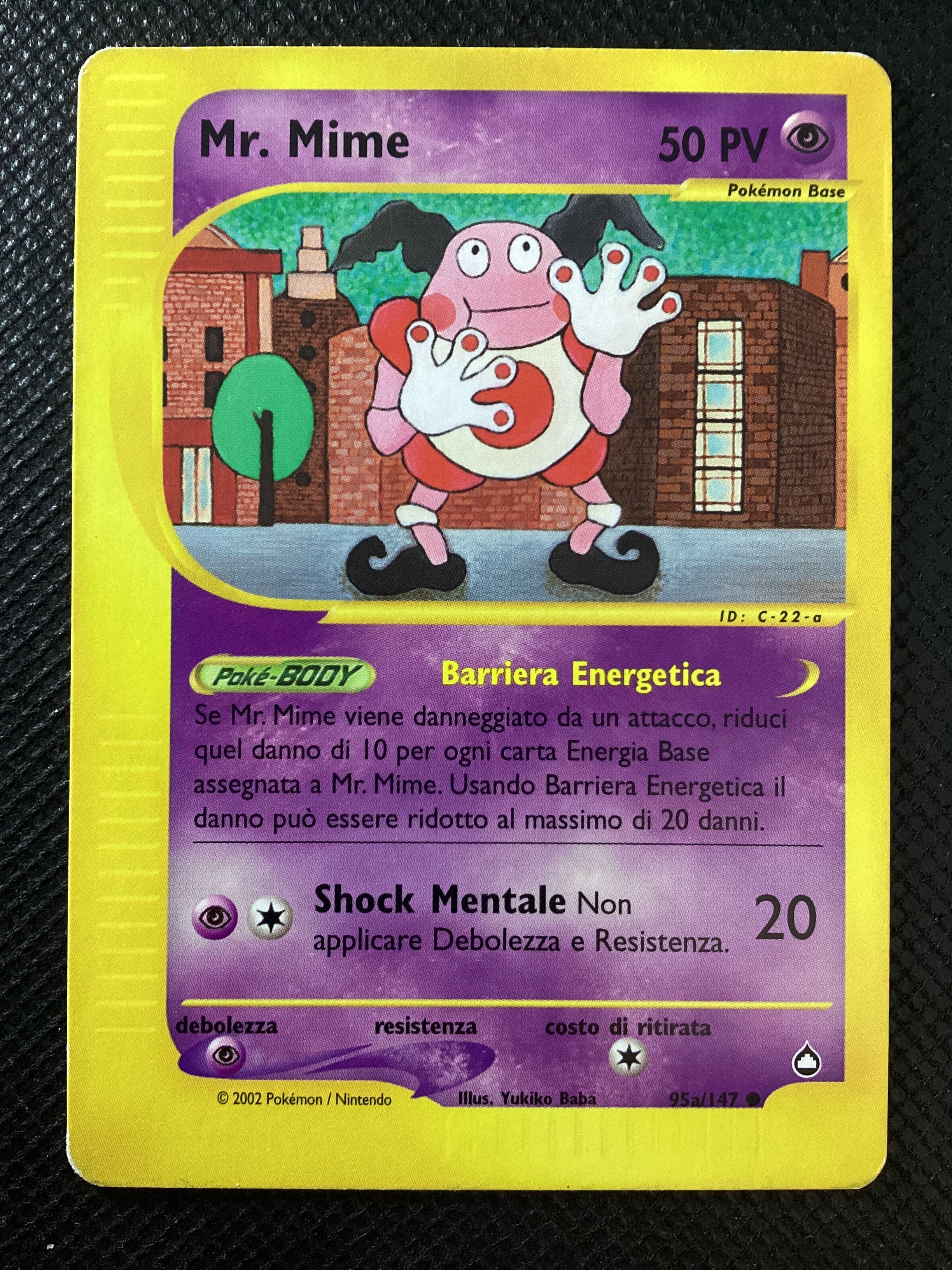 95a-147 Mr. Mime Aquapolis ITA EXCELLENT
