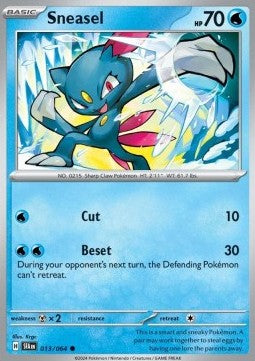 Sneasel⁣ - Shrouded Fable⁣ (Common)⁣ [013]