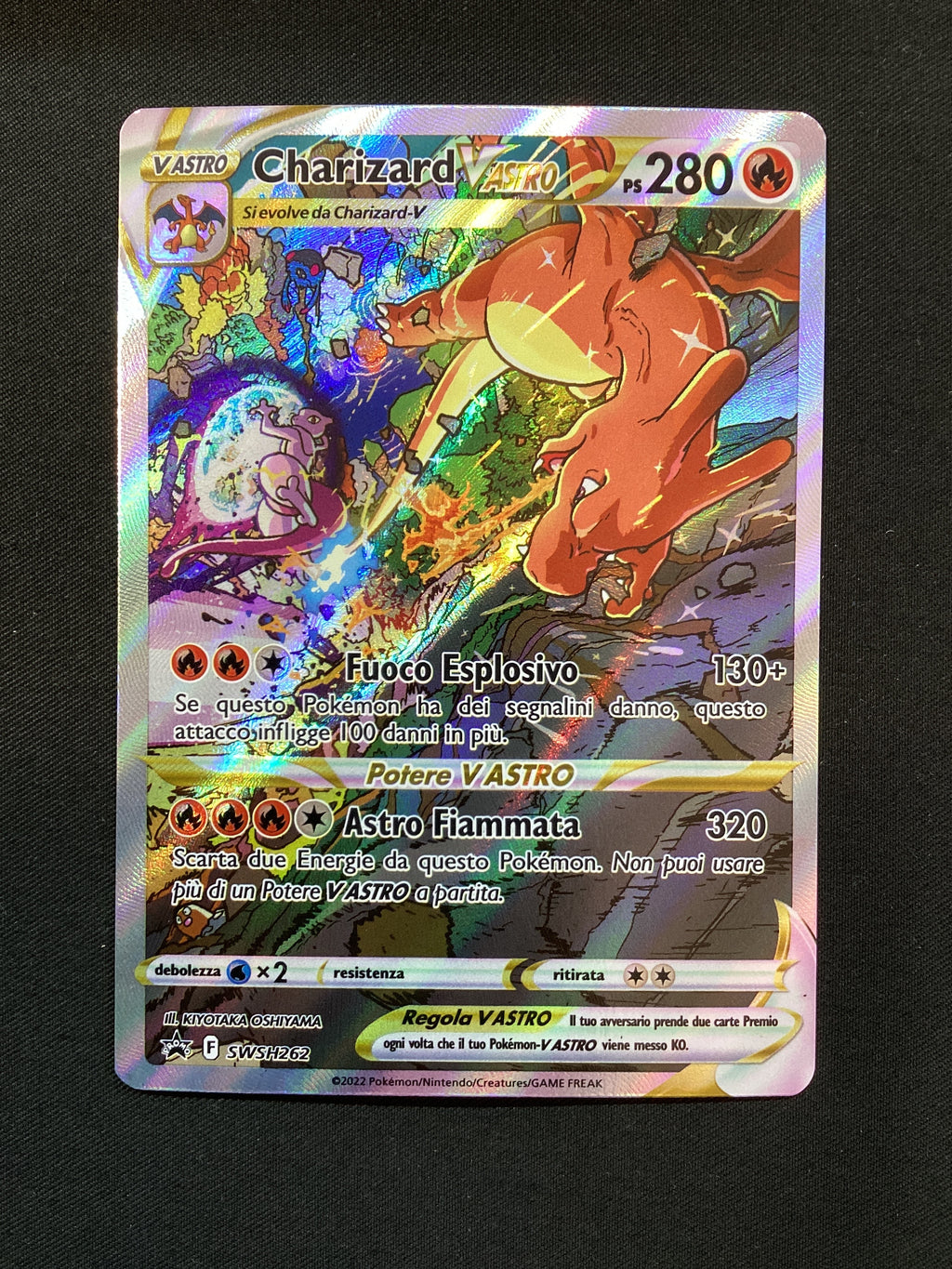 Promo SWSH262 Charizard V Astro Alternative Art ITA NM