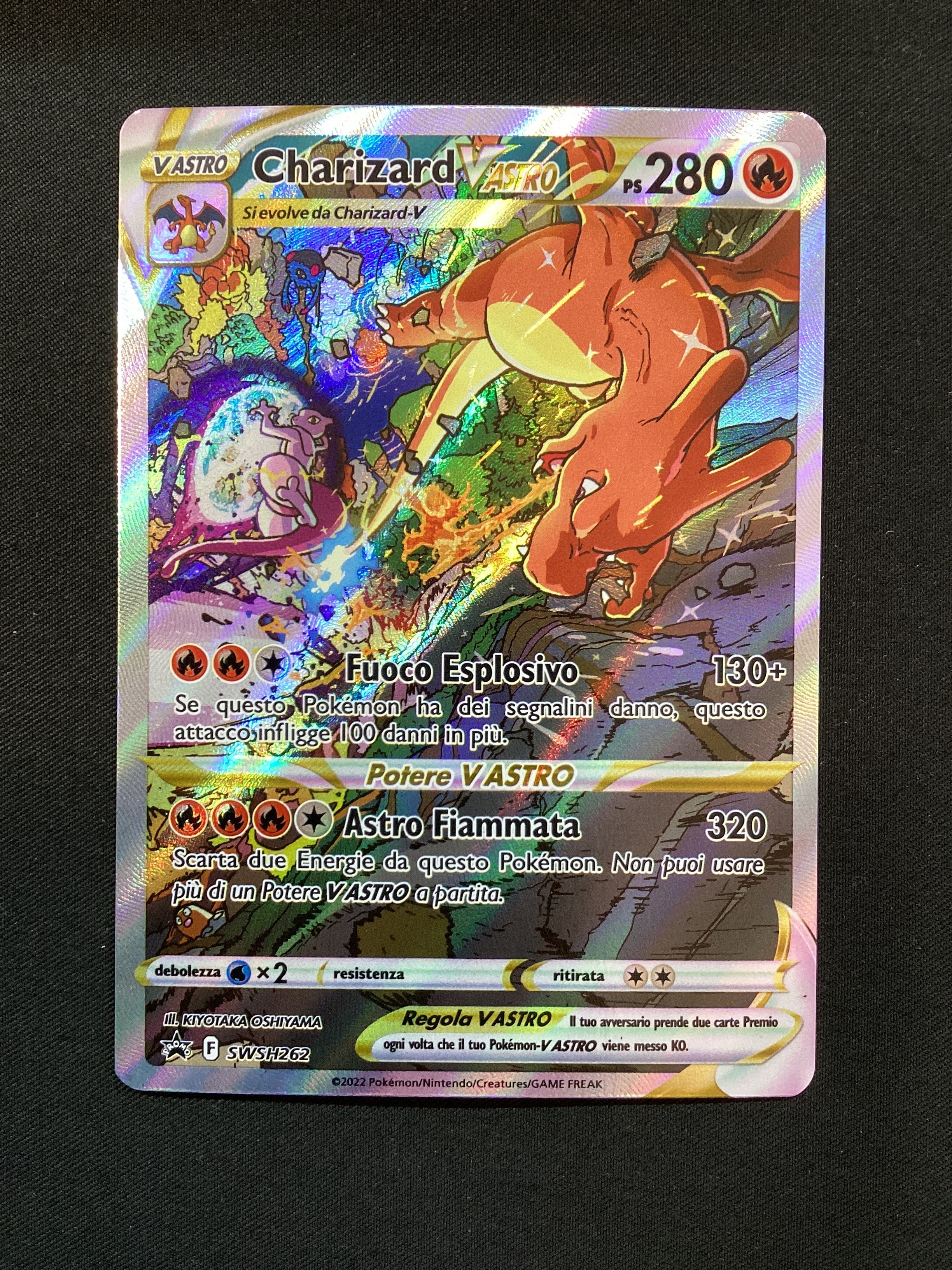 Promo SWSH262 Charizard V Astro Alternative Art ITA NM