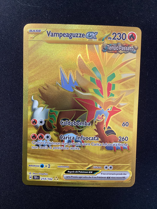 214-162 Vampeaguzze ex Gold Rara Segreta TEF Cronoforze ITA NM