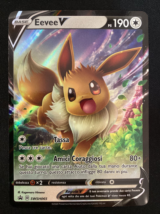 Promo SWSH065 Eevee V Promo Spada e Scudo  ITA NM