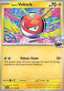 Iono's Voltorb⁣ - Journey Together⁣ (Common)⁣ [047]