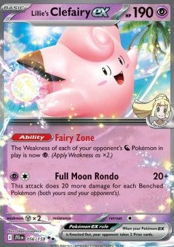 Lillie's Clefairy ex⁣ - Journey Together⁣ (Double Rare)⁣ [056]