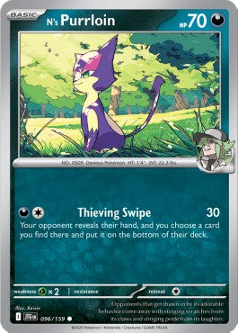 N's Purrloin⁣ - Journey Together⁣ (Common)⁣ [096]