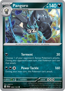 Pangoro⁣ - Journey Together⁣ (Uncommon)⁣ [099]