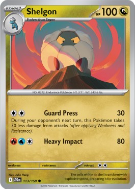 Shelgon⁣ - Journey Together⁣ (Common)⁣ [113]