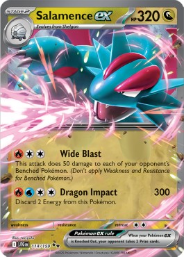 Salamence ex⁣ - Journey Together⁣ (Double Rare)⁣ [114]