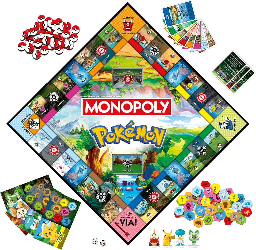 Monopoly Pokémon Edition - Versione Italiana
