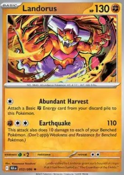 Landorus⁣ - Black Bolt⁣ (Rare)⁣ [053]