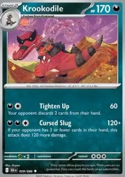 Krookodile⁣ - Black Bolt⁣ (Uncommon)⁣ [059]