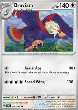Braviary⁣ - Black Bolt⁣ (Uncommon)⁣ [078]