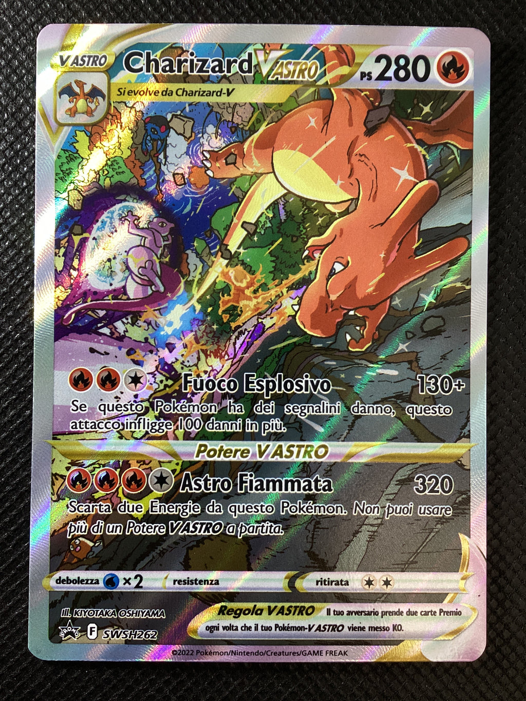Promo SWSH262 Charizard V Astro Alternative Art ITA NM
