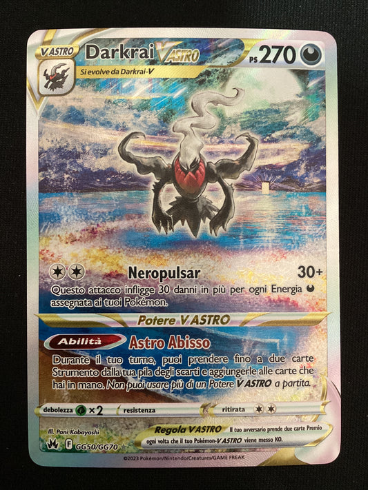 210-159 GG50-GG70 Darkrai V Astro Galleria Di Galar CRZ Zenit Regale ITA NM