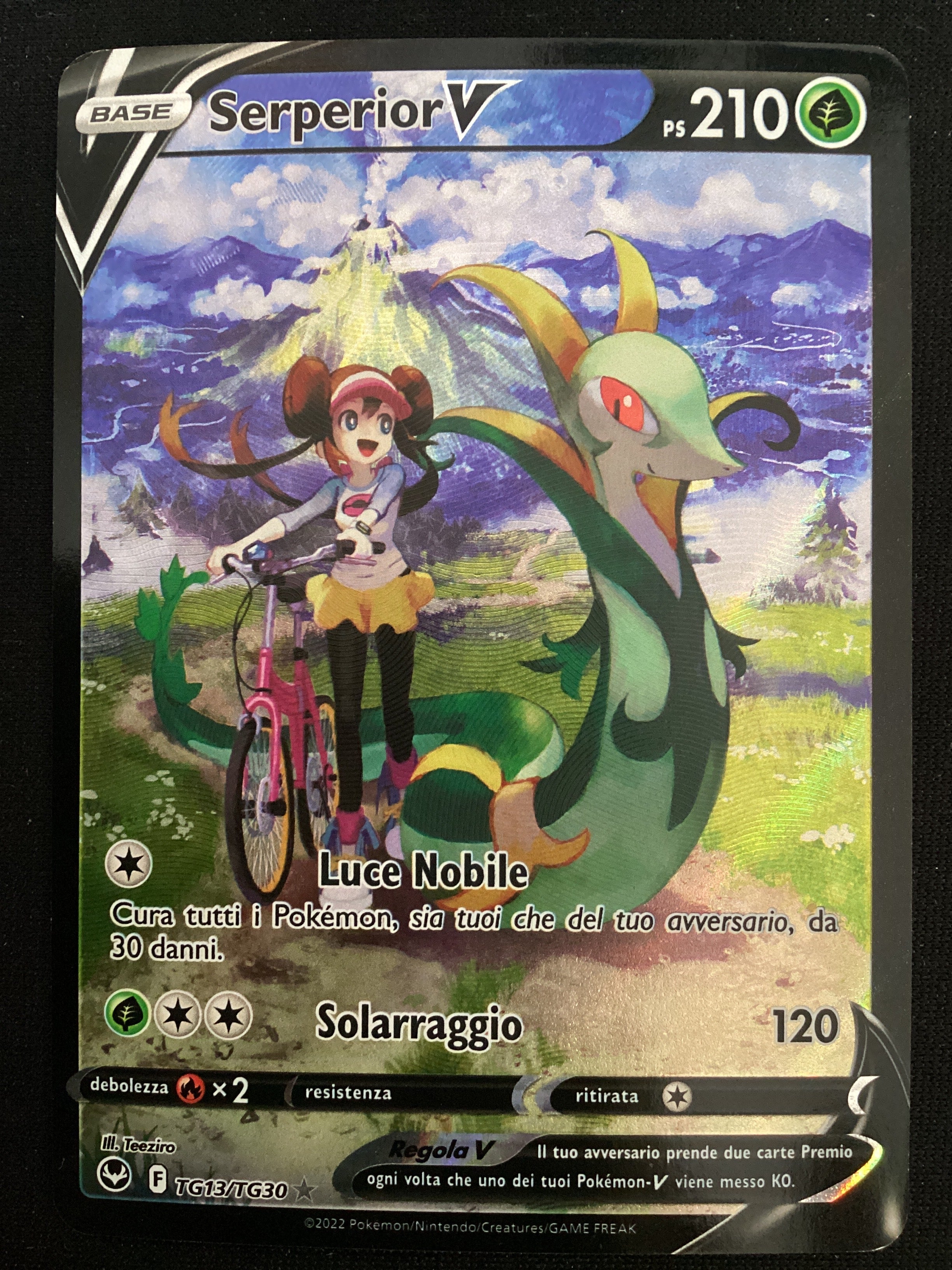 TG13-TG30 Serperior V Trainer Gallery SIT Tempesta Argentata ITA NM