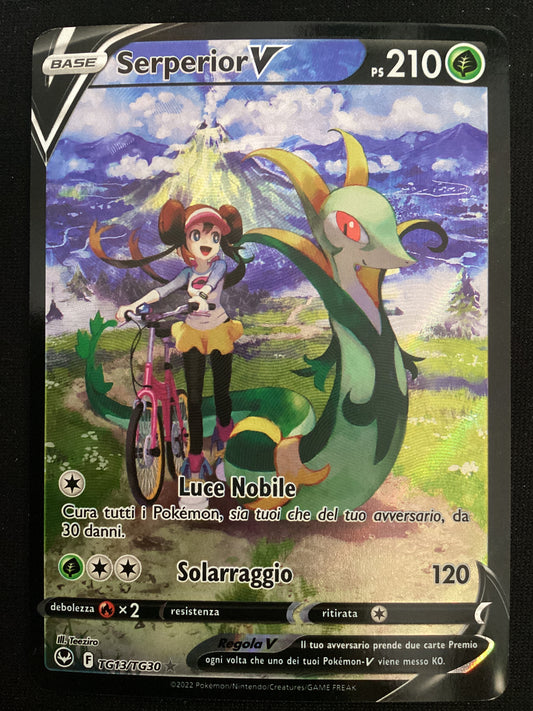 TG13-TG30 Serperior V Trainer Gallery SIT Tempesta Argentata ITA NM
