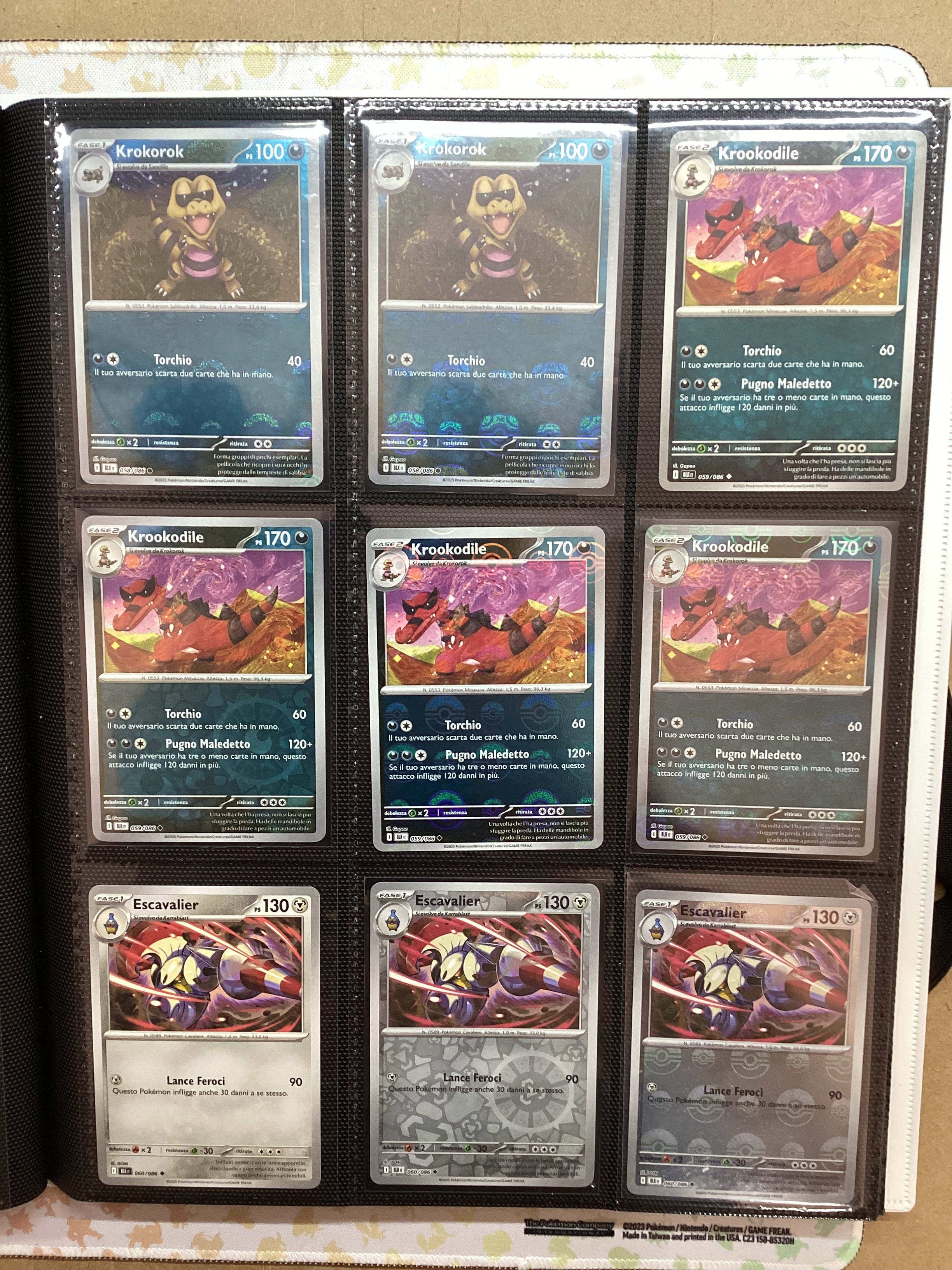 Masterset Luce Nera Pokemon (Set Regular + Pokeball + Masterball) 21 Carte Mancanti