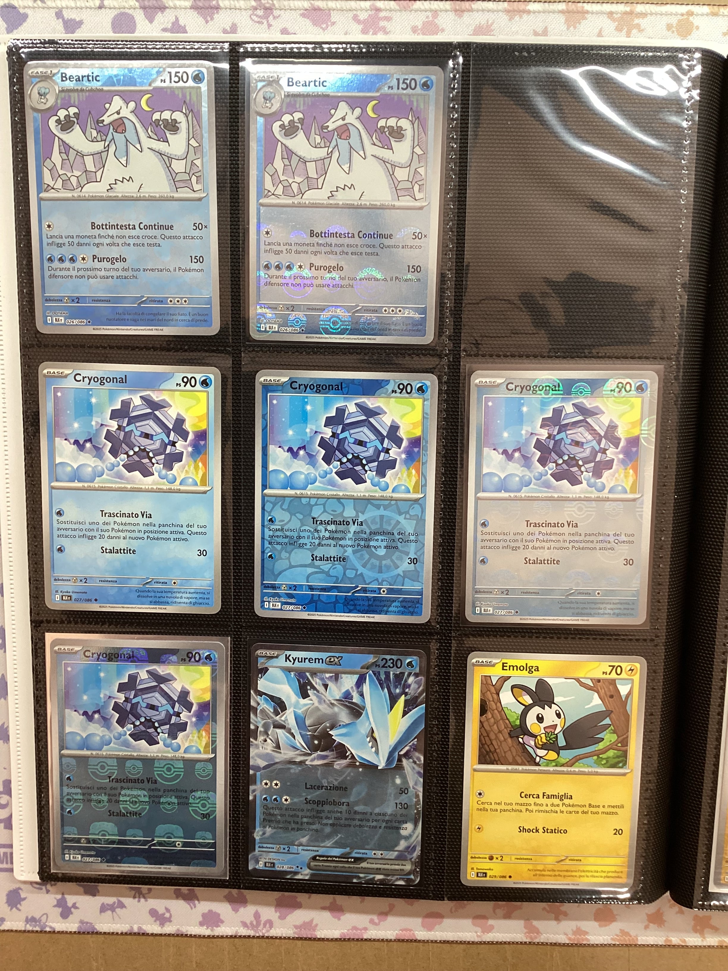 Masterset Luce Nera Pokemon (Set Regular + Pokeball + Masterball) 21 Carte Mancanti