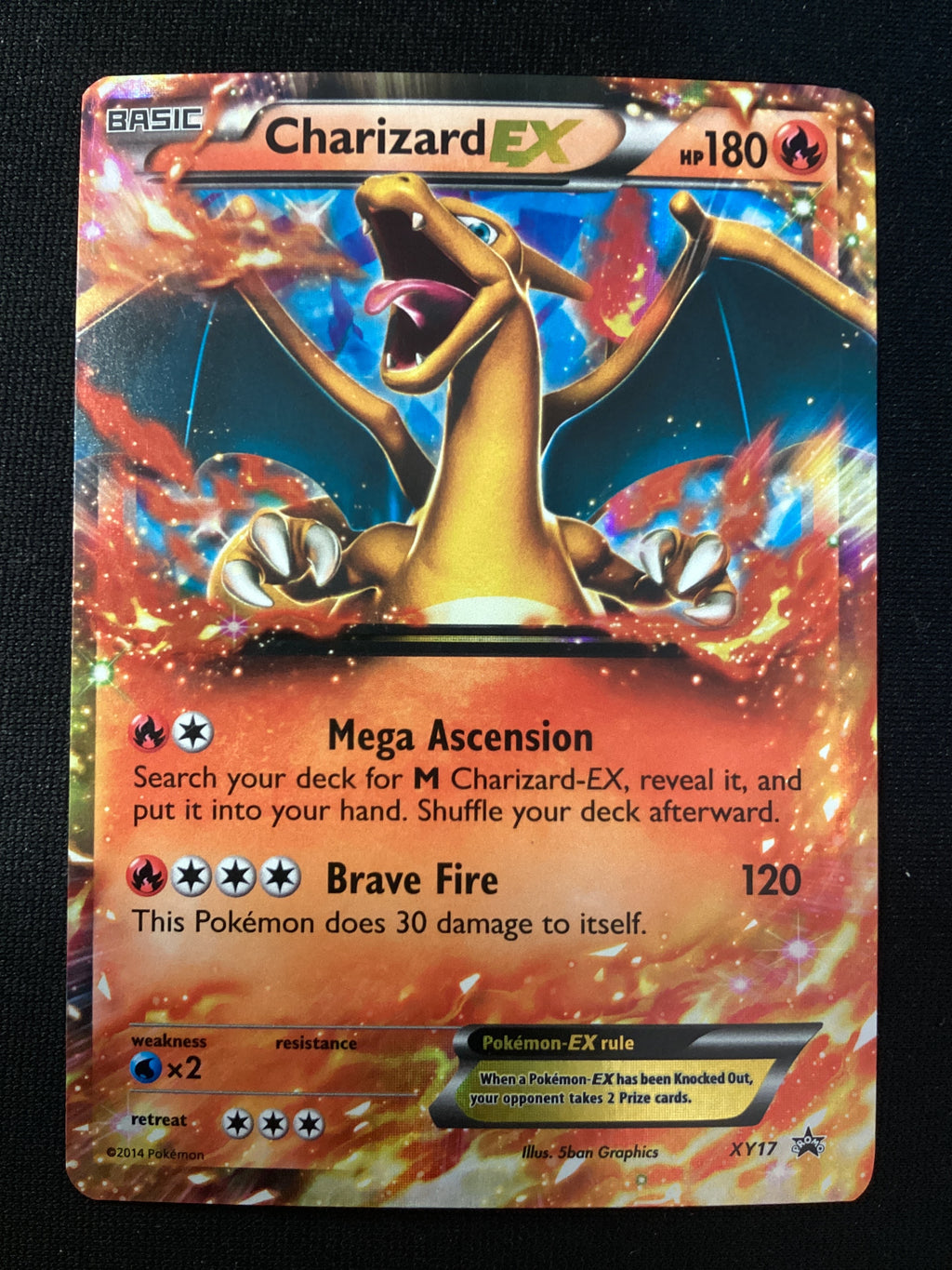 Promo XY17 Charizard EX ENG PLAYED
