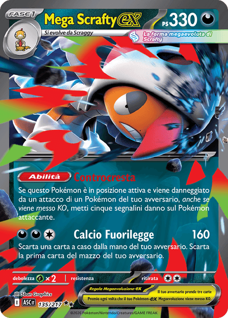 135-217 Mega Scrafty ex ASC Ascesa Eroica ITA NM