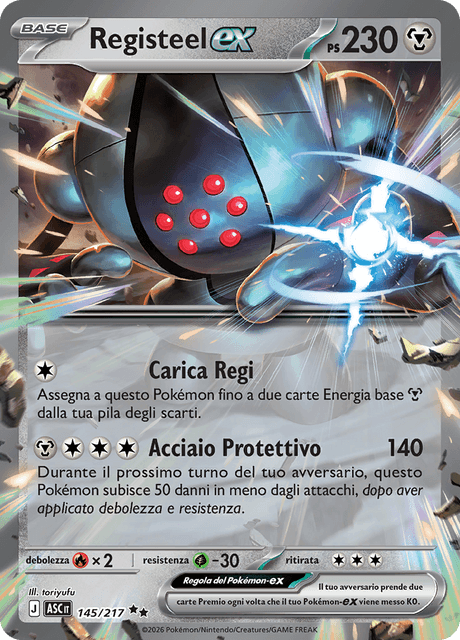 145-217 Registeel ex ASC Ascesa Eroica ITA NM