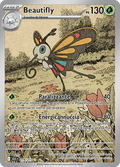 219-217 Beautifly Illustrazione Rara ASC Ascesa Eroica ITA NM