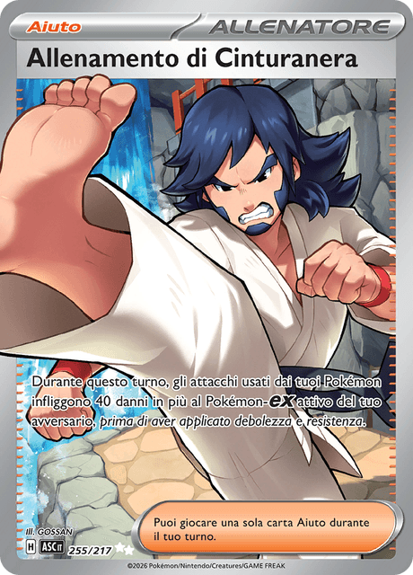 255-217 Allenamento Di Cinturanera Full Art ASC Ascesa Eroica ITA NM