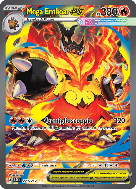 273-217 Mega Emboar ex Alternative Art ASC Ascesa Eroica ITA NM